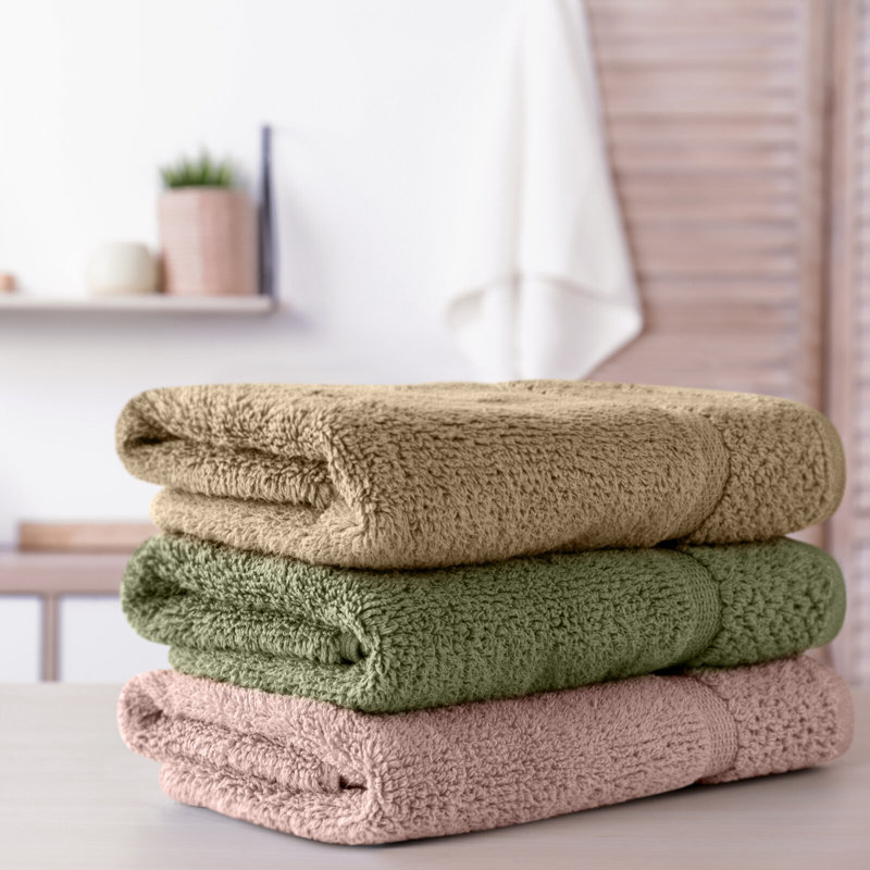 Huginn Midweight Jacquard Hand Towel, Cream