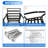 Cahanding Powder Coated Steel Outdoor Lounge Chair