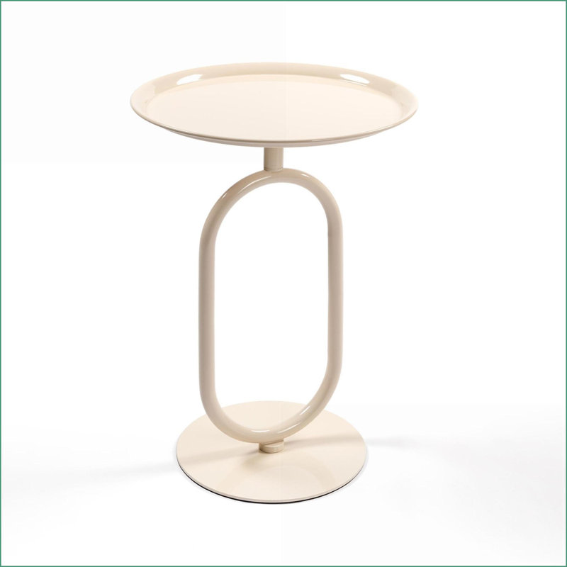 Table basse moderne en métal pour le salon, résistante à la rouille et amp; Assemblage facile
