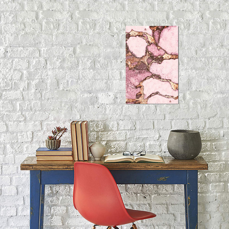 Gemstone And Gold by Monika Strigel - Wrapped Canvas Giclee Art Print, 101.6 cm H x 66.04 cm W x 3.175 cm D
