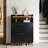 2 Flip Drawers With LED Light