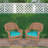 Burrowes Patio Chair with Cushions SET-26962522