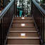 Éclairage d'escalier à DEL avec détecteur de mouvement et photocellule 