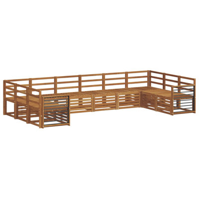 363cm Wide Patio Sectional Set