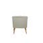 Élégant fauteuil à oreilles, structure en bois massif, 29,5 po x 30,3 po x 31,5 po | Tissu 100% polyester, facile à nettoyer | Couleur grise élégante, parfaite pour les salons modernes ou rustiques, sièges confortables pour la décoration intérieure-621839016
