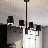 Dipaolo 4-Light Linear Chandelier in Matte Black-742872210