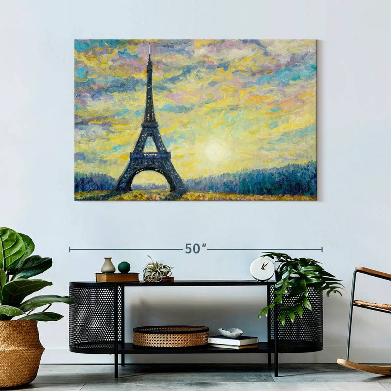 Lilie Eiffel Tower, 32" H x 48" W