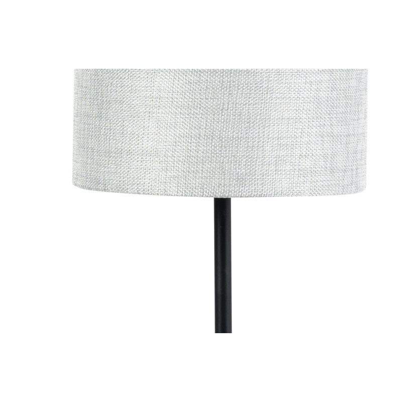 Metal Table Lamp, Light Grey