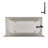 Streamline 60 in. x 30 in. Acrylic Left-Hand Drain Alcove Bathtub in Glossy White With External Drain-101699501