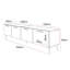 Unfinished TV Stand for TVs up to 58"-1364868352
