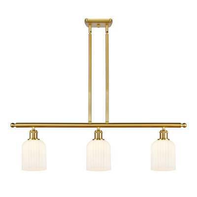 Luminaire suspendu pour îlot de cuisine 3 lumières Fiennes