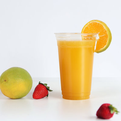 Gobelets en plastique transparents jetables 24 oz