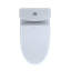 Toilette allongée deux pièces à double chasse 1,28 et 0,9 GPF TOTO® WASHLET® + Aquia® IV avec siège de bidet S500e, blanc coton