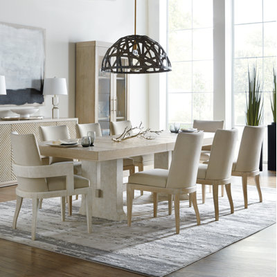 Cascade 8 - Person Extendable Double Pedestal Dining Set
