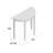 Sickler Solid Wood Top End Table