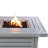 Tariffville Square Steel Propane Smokeless Fire Pit Table with Hidden Fuel Tank-51304879