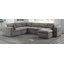 Canapé modulaire réversible de large de 138 po avec repose-pieds Amy-Grace-619379933-619379934