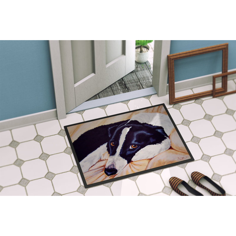 Paillasson d’extérieur antidérapant Wasco, Rectangle 1 pi 6 po x 2 pi 3 po