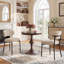 Modern Upholstered Dining Chair, Metal Legs-944384313-944384751