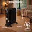 St. Helens Home & Garden 2500 Watt 8530 BTU Radiator Space Heater with Adjustable Thermostat