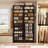 Tall Shoe Storage Cabinet, 10 Tiers Wood Shoe Rack-90480702