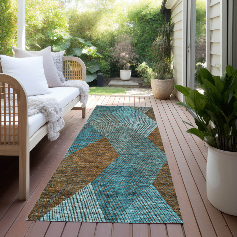 Tapis Aquaisha avec envers antidérapant, Tapis de couloir 2 pi 3 po x 7 pi 6 po