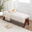 Karsen Upholstered Bench With Solid Wood Leg-850480766