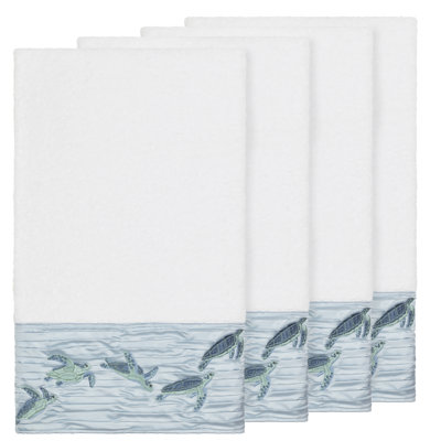 Ensemble de serviettes de bain en coton turc 4 pièces Mia