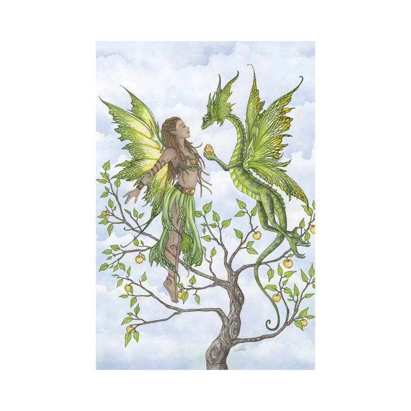 The Gift by Amy Brown - Wrapped Canvas Print, 20.32 cm H x 30.48 cm W