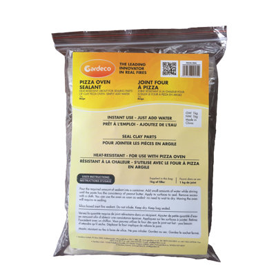 Gardeco Clay Mix 20cm Pizza Oven Sealant