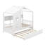 Lit simple avec lit gigogne et rangement-1282367395