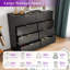 Commode double moderne 8 tiroirs l 47,2 po-345784157