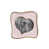 Rose / bordure dorée est en rupture de stock sélectionné