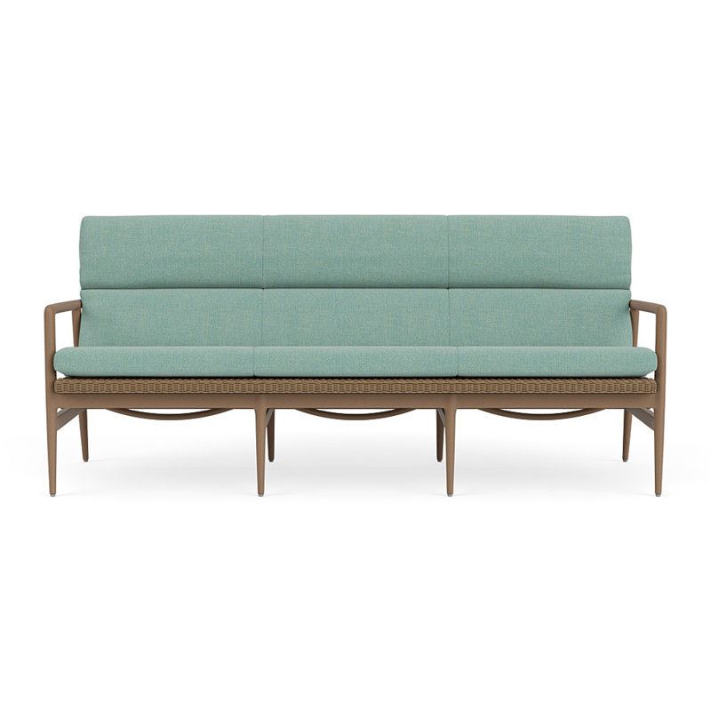 Cascade Outdoor 3 - Seat Patio Sofa, Pavian Pool, Fawn