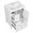 24-Inch Bathroom Vanity with Storage, Adjustable Shelf, MDF & Rubberwood, Removable Dividers-1225008076