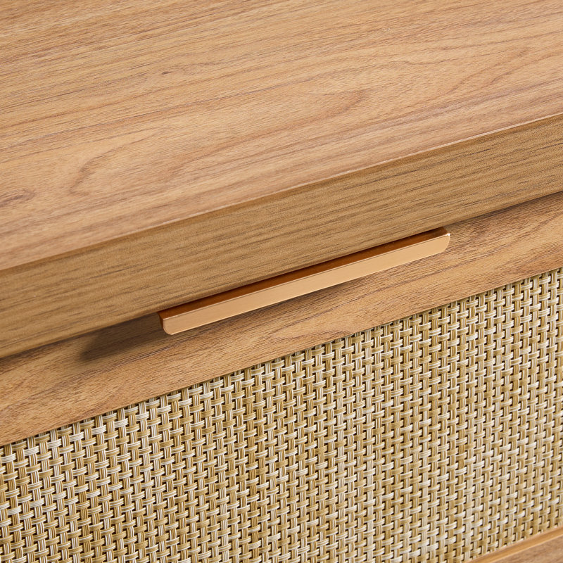 Commode 6 tiroirs Arianna, Chêne naturel