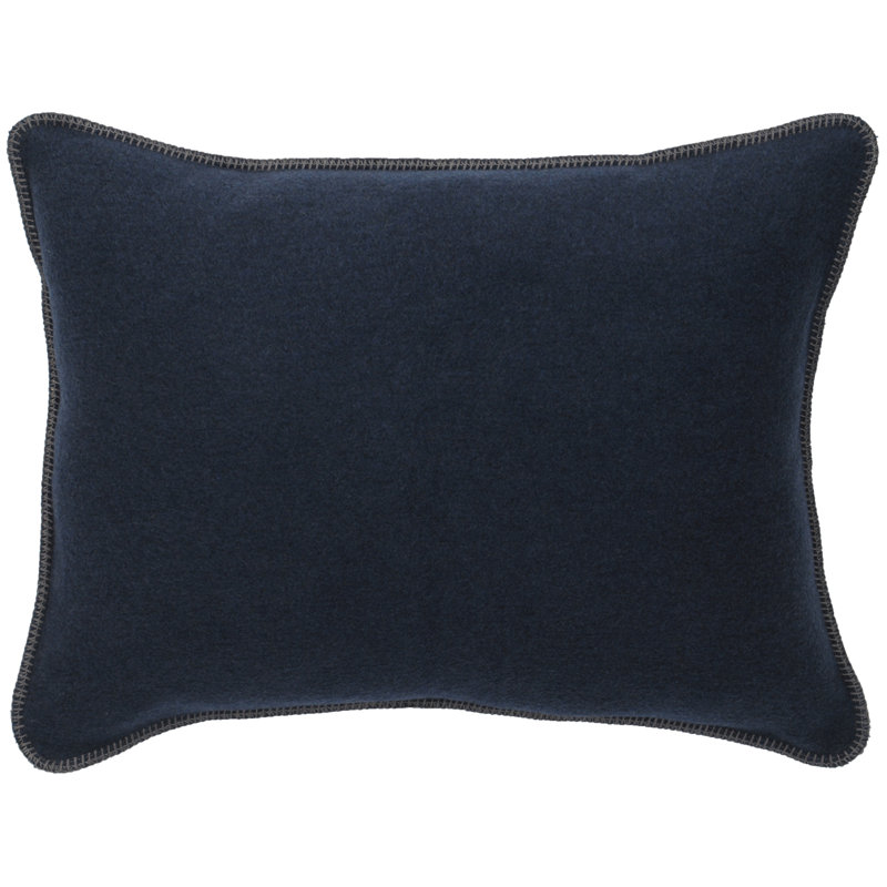 Coussin décoratif très grand Wooded River Midnight - très grand - 20 x 36, Très grand lit, Marine