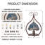 Lampe de table en verre coloré 16,5 po style Tiffany Vintage (ampoule incluse)