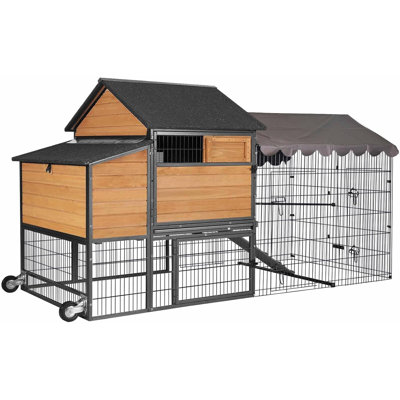 Grand poulailler mobile 85 po