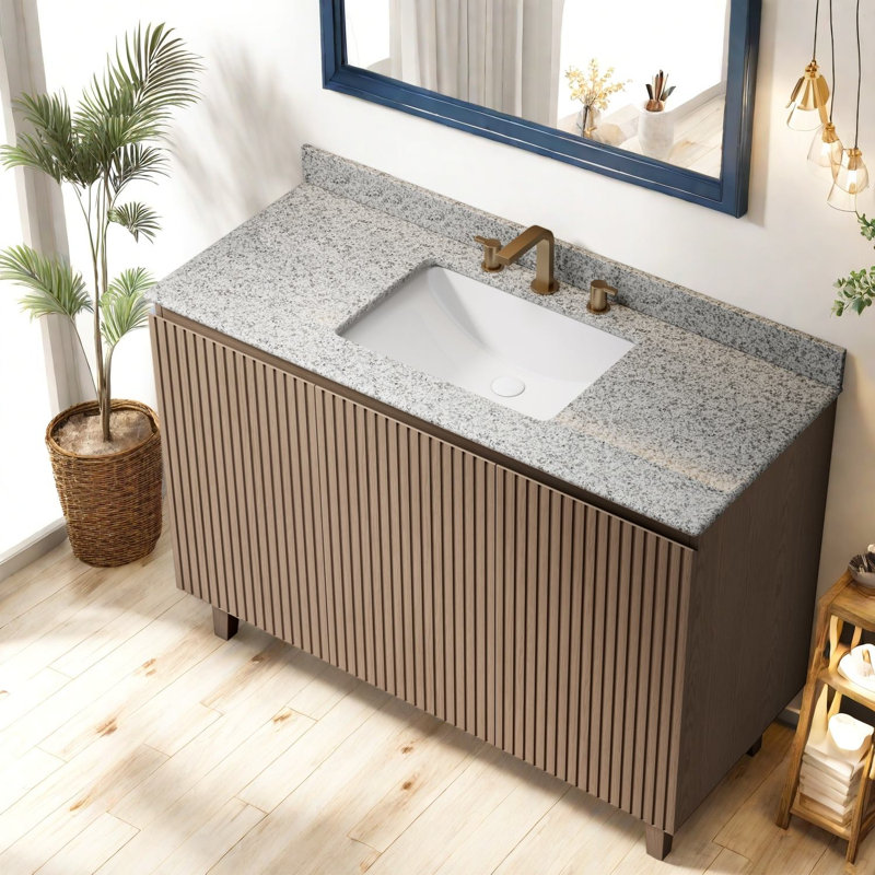 Meuble-lavabo moderne (doit inclure le meuble-lavabo et le lavabo), 30 po, 48.03