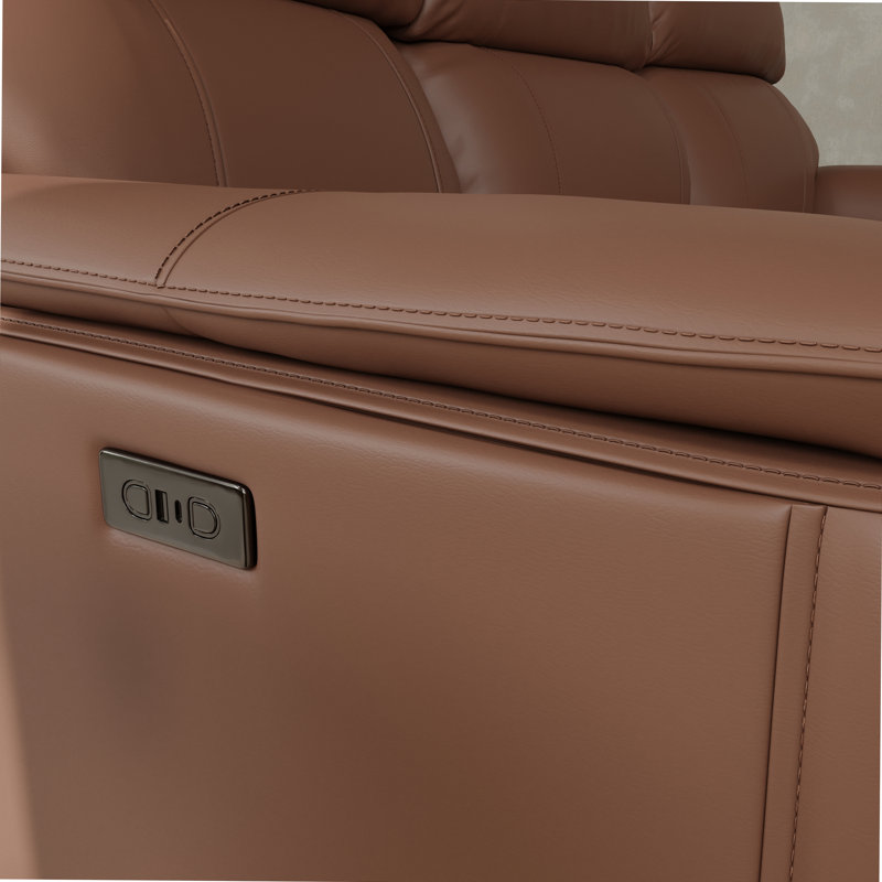 Canapé inclinable Dual Power, Pecan