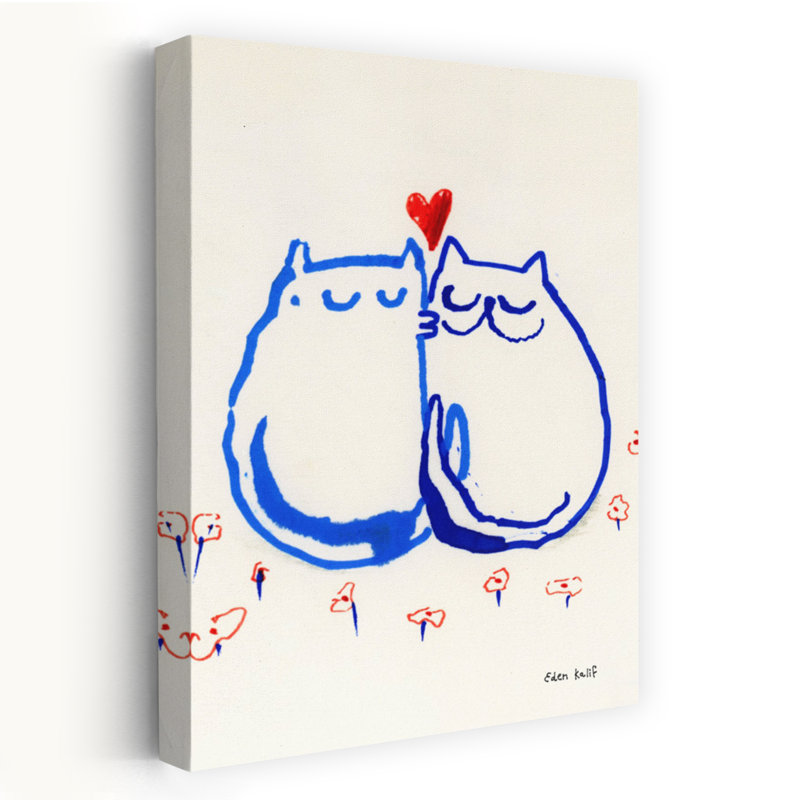 Art mural Lovin 'Cats, H 36 po x l 24 po