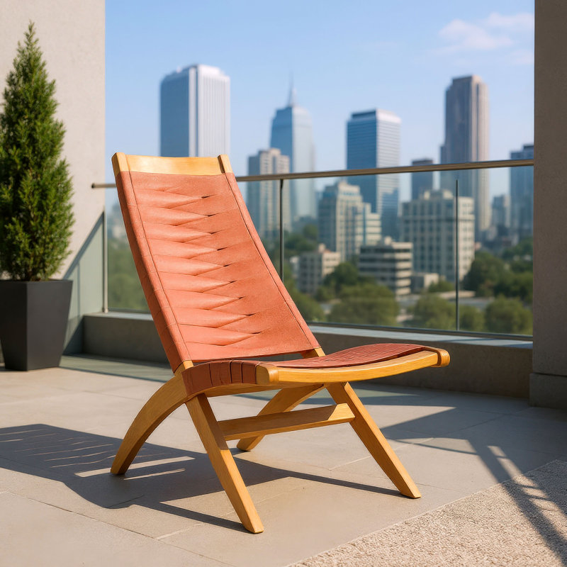Chaise longue Rova Terre cuite