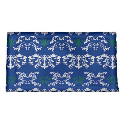 Football Baroque Pattern Pillow Sham