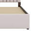 Lit plateforme tapissier avec lit gigogne-2066826169-2066826170