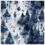 Couvre-lit matelassé Blue Forest Landscape-126078728