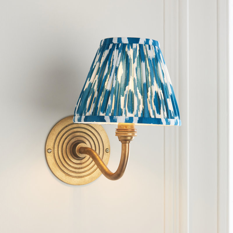 Horwitz Steel Armed Sconce, Blue