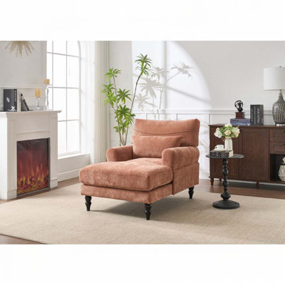 Upholstered Indoor Chaise Lounge