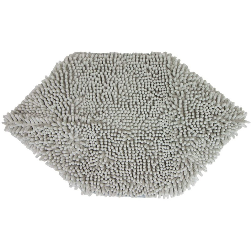Chatière en microfibre Perro & Gato, H 24 po x l 14 po x P 0,5 po, Gris