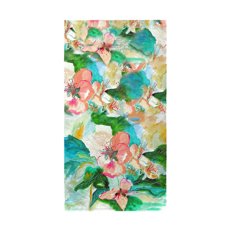 Serviette de plage apple fleurs Rosedale